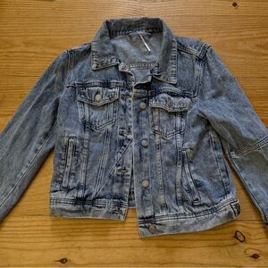 NWOT Free People Denim Jacket